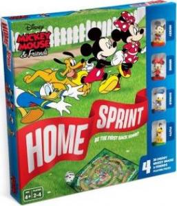 Cartamundi Gra planszowa Home Sprint. Mickey i Przyjaciele 1