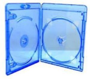 Amaray BLU-RAY 14MM 2 BLUE SIDE-BY-SIDE 1