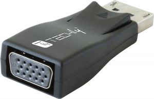 Adapter AV Techly DisplayPort - D-Sub (VGA) czarny 2