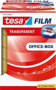 Tesa tesafilm Office Box 6 Rollen 66m 25mm transparent 1
