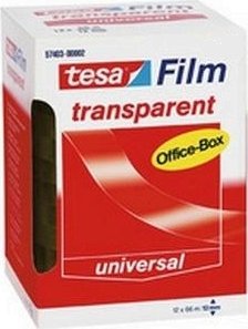 Tesa tesafilm Office Box 8 Rollen 66m 19mm transparent 1