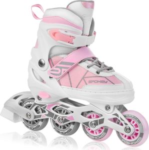 Rolki Spokey Tony rekreacyjne regulowane białe r. 34-37 2