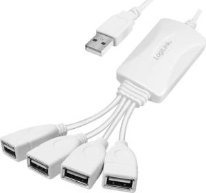 HUB USB LogiLink 4x USB-A 2.0 (UA0355) 1