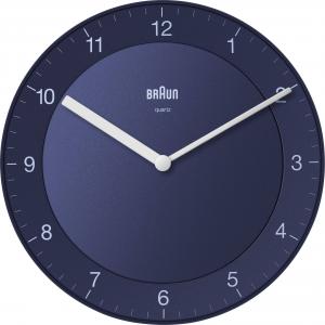 Braun BC 06 BL zegar ścienny, analogowy, kwarcowy, niebieski (67097) 1