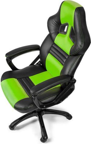 Fotel Arozzi Monza Czarno-zielony (MONZA-GN) 4