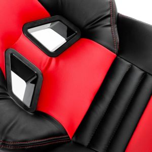 Fotel Arozzi Monza Czarno-czerwony (MONZA-RD) 4