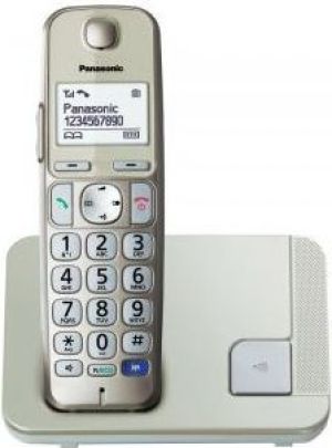 Telefon stacjonarny Panasonic KX-TGE210PDN Biały 1