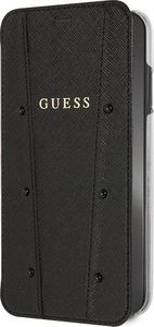 Guess Guess GUFLBKI65KASABK iPhone Xs Max czarny/black book Kaia Saffiano 2
