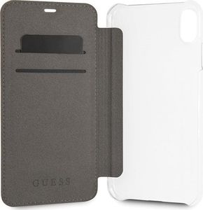 Guess Guess GUFLBKI65KASABK iPhone Xs Max czarny/black book Kaia Saffiano 3