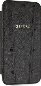 Guess Guess GUFLBKI65KASABK iPhone Xs Max czarny/black book Kaia Saffiano 4