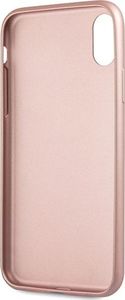 Guess Guess GUHCI65SLSAPI iPhone Xs Max różowy/pink hard case Saffiano 4
