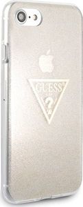 Guess Guess GUHCI8SGTLGO iPhone 7/8 złoty/gold hard case Glitter Triangle 5