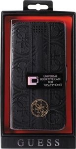 Guess Guess GUBKLHEBK Universal L 4.6 - 5.2" czarny/black book 4G Heritage 4