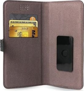 Guess Guess GUBKXLHEBK Universal XL 5.2 - 5.7" czarny/black book 4G Heritage 3