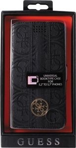 Guess Guess GUBKXLHEBK Universal XL 5.2 - 5.7" czarny/black book 4G Heritage 4