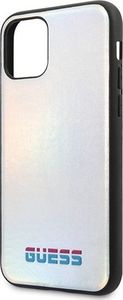 Guess Guess GUHCN58BLD iPhone 11 Pro srebrny /silver hard case Iridescent 3