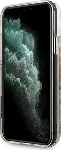Guess Guess GUHCN58LGGITDGO iPhone 11 Pro złoty/gold hard case Circle Liquid Glitter 6
