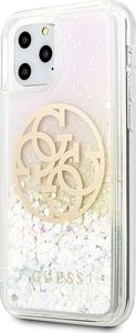 Guess Guess GUHCN58LGIRGP iPhone 11 Pro hard case Gradient Liquid Glitter Circle Logo 2