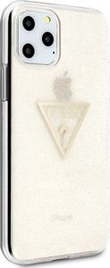 Guess Guess GUHCN58SGTLGO iPhone 11 Pro złoty/gold hard case Glitter Triangle 5