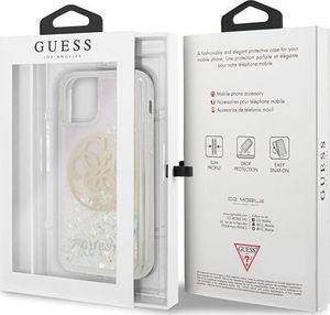 Guess Guess GUHCN65LGIRGP iPhone 11 Pro Max hard case Gradient Liquid Glitter Circle Logo 7