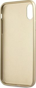 Guess Guess GUHCPXRSSASGO iPhone X/Xs złoty/gold hard case Saffiano 4G Circle Logo 3