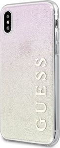 Guess Guess GUHCPXPCUGLGPI iPhone X/Xs różowo-złoty/gold pink hard case Gradient Glitter 2