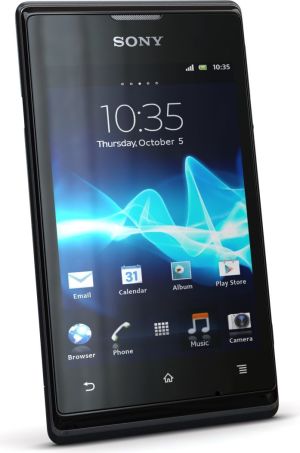 Smartfon Sony 4 GB Czarny  (Xperia E Single Sim Black / C1505 + AN401 ładowarka samochodowa) 2