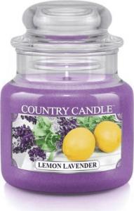 Country Candle mała świeca z dwoma knotami Lemon Lavender 104g (74007) 1