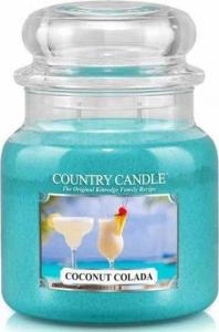 Country Candle średnia świeca z dwoma knotami Coconut Colada 453g (74017) 1