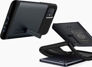 Spigen Etui na telefon Spigen Slim Armor do Samsung Galaxy A71 Metal Slate uniwersalny 3