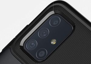 Spigen Etui na telefon Spigen Slim Armor do Samsung Galaxy A71 Metal Slate uniwersalny 4