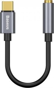 Adapter USB Baseus L54 USB-C - Jack 3.5mm Szary  (CATL54-0G) 1
