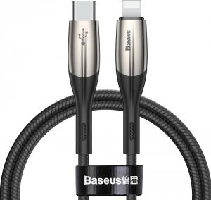 Kabel USB Baseus USB-C - Lightning 2 m Czarny (CATLSP-B01) 1