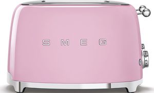 Toster Smeg pastelowy róż TSF03PKEU 2