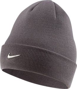 Nike Czapka zimowa NIKE BEANIE METAL SWOOSH młodzieżowa szara uniwersalny 1