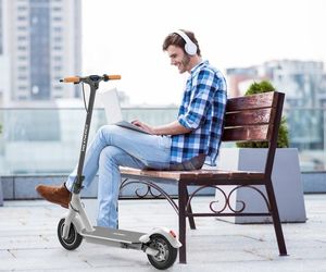 Hulajnoga elektryczna MS Energy Neutron N3 biała 12