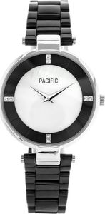 Zegarek Pacific ZEGAREK DAMSKI PACIFIC X6119 - black / silver (zy624h) uniwersalny 1
