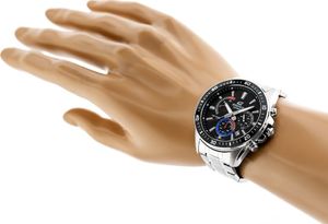 Zegarek Casio ZEGAREK MĘSKI CASIO EDIFICE EFR-552D-1A3 - 10ATM (zd094c) uniwersalny 5