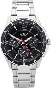 Zegarek Casio ZEGAREK MĘSKI CASIO MTP-1374D 1AV (zd063b) uniwersalny 1