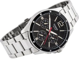 Zegarek Casio ZEGAREK MĘSKI CASIO MTP-1374D 1AV (zd063b) uniwersalny 4