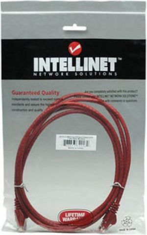 Intellinet Network Solutions Intellinet patch cord RJ45 kat. 6 UTP 2m czerwony 100% miedź (342162) 1