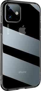 Baseus Baseus Safety Airbags elastyczny pokrowiec etui ze wzmocnionymi narożnikami iPhone 11 przezroczysty (ARAPIPH61S-SF02) uniwersalny 3