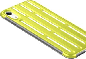 Baseus Baseus Cycling Helmet etui pokrowiec do iPhone XR zielony (WIAPIPH61-TC06) uniwersalny 4