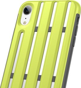 Baseus Baseus Cycling Helmet etui pokrowiec do iPhone XR zielony (WIAPIPH61-TC06) uniwersalny 6