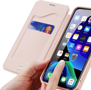 Dux Ducis DUX DUCIS Skin X kabura etui pokrowiec z klapką iPhone 11 Pro różowy uniwersalny 3