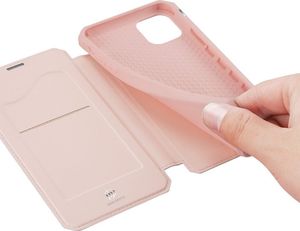 Dux Ducis DUX DUCIS Skin X kabura etui pokrowiec z klapką iPhone 11 Pro różowy uniwersalny 6