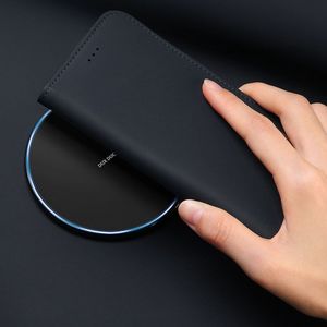 Dux Ducis DUX DUCIS Wish skórzane etui pokrowiec ze skóry naturalnej iPhone 11 czerwony uniwersalny 14