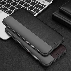 Hurtel Sleep Case pokrowiec etui z klapką typu Smart Cover Huawei Mate 20 Lite czarny uniwersalny 3