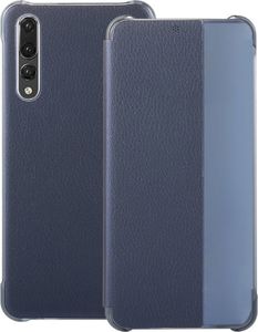 Hurtel Sleep Case pokrowiec etui z klapką typu Smart Cover Huawei P20 Pro niebieski uniwersalny 1