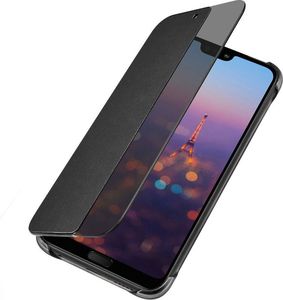 Hurtel Sleep Case pokrowiec etui z klapką typu Smart Cover Huawei P20 Pro czarny uniwersalny 3